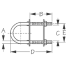 U-Bolt  -  Metric Threads