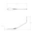 Dimensions of Seaview Modular Light or GPS Bar - for Larger Open Array Radars to 6 ft