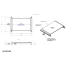 Starlink Standard Gen3 Surface Mount Removable Base Kit