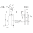Dimensions of Seaview Wind Generator Pole Top - for ATMB Marine Generators