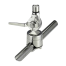 Ratchet Rail Mount Stainless Steel Antenna Mount