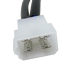 male end of Side-Power Side Power "Y" Connectors for Second Control Station