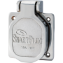 30A 125V Boatside Shore Power Inlet - Stainless Steel Cover