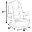 Charter Helm High-Back Seat
