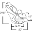 Deluxe Sport FlipUp Seat