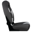 Premium Folding Seat - Incognito Edition - Charcoal & Lgt Gray/White