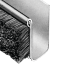 Unbeaded Channel Weatherstrip with Steel Core
