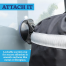 Mesh Trash Bag with Locking Suction Cup & Litter Guard Cinch Tie
