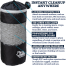 Mesh Trash Bag with Locking Suction Cup & Litter Guard Cinch Tie
