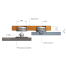 Dimensions of Sugatsune Fastmount Low Profile Clip - Self-Tapping Male