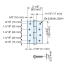 JSA-120S Spring Hinge - Satin