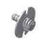 Sugatsune MC-M5 Fastmount Metal Self Tapping Male Clip