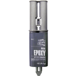 Quick Setting Metal Epoxy Syringe