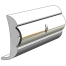 v21-9866whc20d of TACO Marine Frosty White Rigid Vinyl Rub Rail