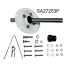 Splashwell Mounting Kit 15deg of SeaStar Solutions Steering Connection Components