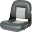 charcoal gray of Tempress Low Back NaviStyle Boat Seat