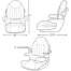 ProBax Orthopedic Captain's Seat with Patented Dual Foam Technology
