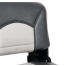 Profile Guide Series Boat Seat & Cushion Combo - Charcoal/Gray Perf