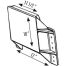 diagram of TH Marine Supplies Mini Jacker Outboard Jack Plate