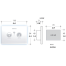 Tecma Touch SFT Flush Control Panel 