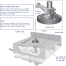 Upper Rudder Bearing - Low Profile 
