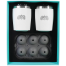 Non-Tipping 10oz Rocks Tumbler w/ Ice Tray Gift Set
