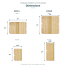 Stowaway Bamboo Cutting Boards