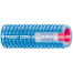 main view of Trident Marine Hose & Propane 252V CORRUGATED Very High Temp Blue Silicone Reinforced Wet Exhaust Hose