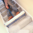 in use of Trimaco Protective Film for Carpets