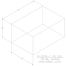 Dimensions of Trionic Corp 45 Gallon Long Rectangular Water or Holding Tank