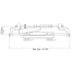 UC128-OBF Front Mount Outboard Steering Cylinder