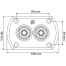 R8 Dual Thru-Hull Hose Kit