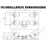 2 or 4 Wheel Roller Kits - 25" Wide