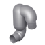 lt6565 of Vetus Exhaust Gooseneck Riser - Large 2-9/16" In/Out - LT65