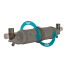 Vetus Rotatable Waterlock Muffler, 75 mm