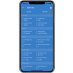 Smartphone App Illustrated of Victron Energy Victron BMV-700 Precision Battery Monitor - w/ Bluetooth Capability