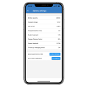 VE.Direct Bluetooth Smart Dongle - Battery Settings View