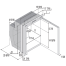 C51 OCX2 Refrigerator/Freezer Stainless - 1.8 cu. ft.