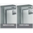 DW51 OCX2 Refrigerator/Freezer Stainless - 1.8 cu. ft. (Adjustable Flange}