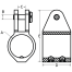 316 SS Cast Heavy Duty Jaw Slide
