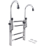 Stainless Steel Gunwale-Mounted Removable Ladder