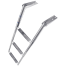 Stainless Steel Over Platform Telescoping Ladder