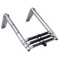 Stainless Steel Over Platform Telescoping Ladder