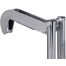 Stainless Steel Telescoping Dive Door Ladder, Wall Mount