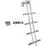 Stainless Steel Telescoping Dive Door Ladder, Wall Mount