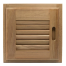60721 of Whitecap Industries Louvered Door & Frame