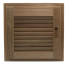 60723 of Whitecap Industries Louvered Door & Frame