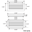 Louvered Teak Vents