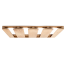 62425-1 of Whitecap Industries Overhead Teak Wineglass Rack