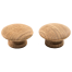 60120 of Whitecap Industries Round Teak Drawer Knob